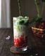 Strawberry Matcha Iced Latte