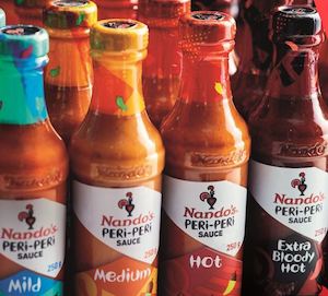 Products: Nando's Peri Peri Sauces - Mild - XX Hot - Cocavo