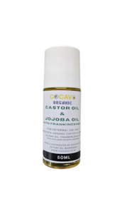 Products: Organic Castor Oil & Jojoba Oil with Frankincense 50ml - Cocavo