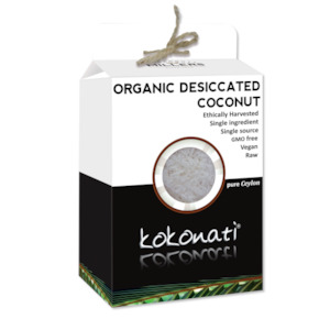 Products: Dessicated Coconut - Organic 500g - Cocavo