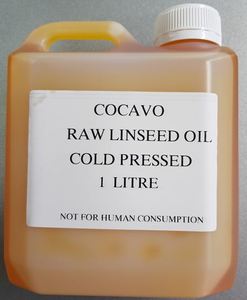 Products: RAW LINSEED OIL 1 - 10 litres - Cocavo