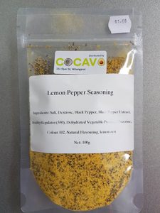 Products: Lemon Pepper Seasoning 100g - Cocavo