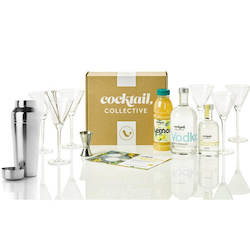 Cocktail Sets Gifts: The Lemon Drop Martini Barcart Set