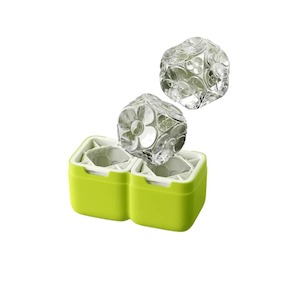 Barware Glassware: Zoku Deco Ice Moulds - Set of 2