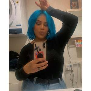 Color Wig: Azure