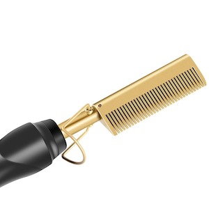 Accessories: High Heat Gold Ceramic Press Comb