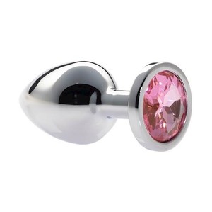 Products: Alloy Gem Butt Plug 3.2 inch Kink Range AD3691 - Cocobella