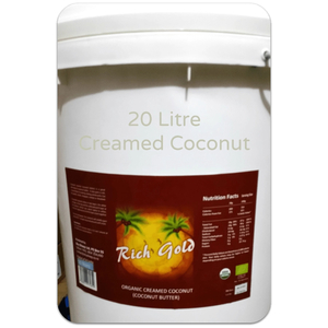 Products: Rich Gold Creamed Coconut (Coconut Butter) 20kg - Coconut Oil