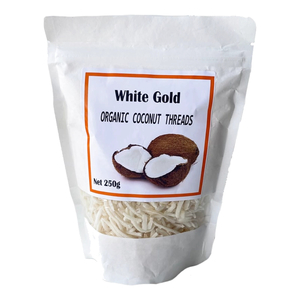 Products: White Gold Organic Coconut Threads - Coconut Oil