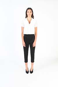 Tailored Pant NO.1 (Black Wool Suiting)