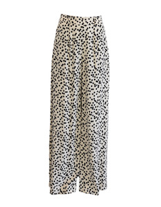 Pants: Taania Pant  Viscose (Polka Dot)