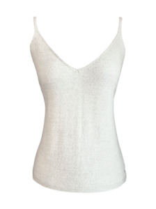 Cotton Camisole (White Sand)