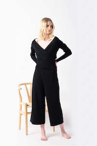 Merino Wide Leg Pant