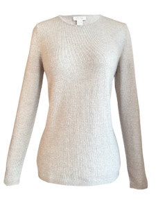 Crew Neck Jumper (Sand)