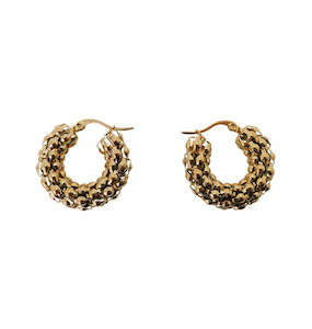 Valentines Day: Coco Hoop Earring (Gold)