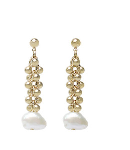 Not On Sale: Holly Earrings - Gold