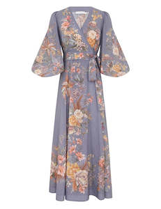 Tallow Wrap Midi Dress