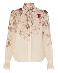 Hypnotic Tux Shirt (Cream Cascade)