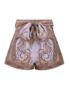 Skirt: Hypnotic Flat Front Short