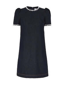 Dresses: SPECIAL ORDER  Embellished Denim Dress