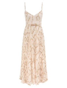 Sunray Pleated Picnic Dress