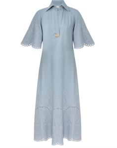 Zimmermann: Daylight Denim Midi Dress