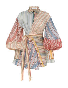 SPECIAL ORDER  Rebellion Striped Mini Dress