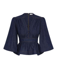 Zimmermann: SPECIAL ORDER Awaken Denim Blouse
