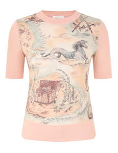 Tops 1: Rebellion Silk Front Tee