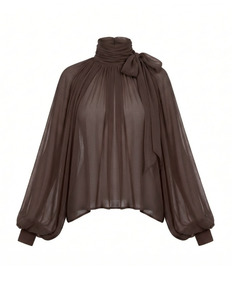Tops 1: Paris Blouse (Walnut)