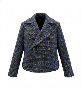 Khloe Cropped Jacket (Boucle Tweed)