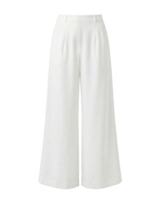 Taania Pant - White Fully Lined
