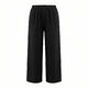 NO.8 Elastic Trousers (Black)