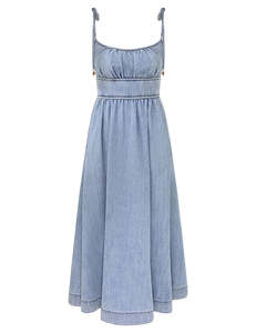 SPECIAL ORDER Wanderlust Denim Picnic Dress