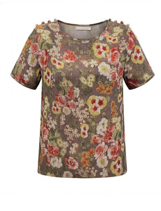 Button Tee (Botanic)