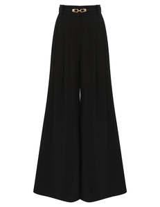 Belted Wide Leg Pant