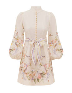 Dresses: Valiant Button Mini Dress