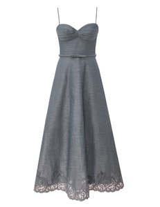 Ascent Tucked Midi Dress