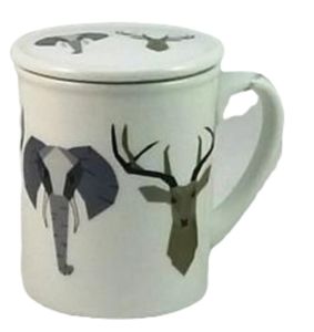 Ceramic & Porcelain Infusion Mugs: Alfie Grey Infusion Mug