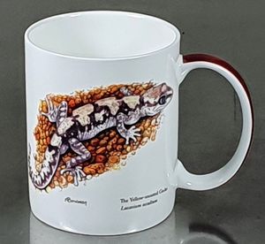China & Porcelain Mugs & Cups: Ashdene - Gecko Mug Endangered