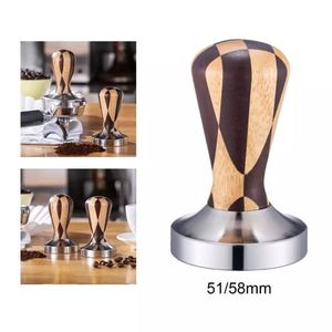 Coffee: ​Coffee Tamper - Sandalwood Checkino
