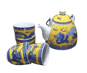​Ceramic Tea set - Lan Long