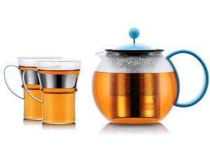 Bodum Assam Teapot Set - Blue