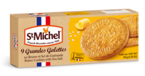 Sugar & Sweets: ​St Michel - Butter Glattes Sea Salt Cookies
