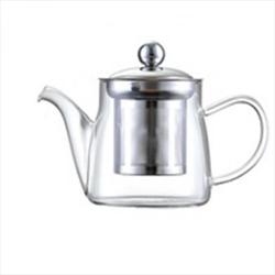 Teapots & More: Domo Glass Teapot S/S Infuser 450ml