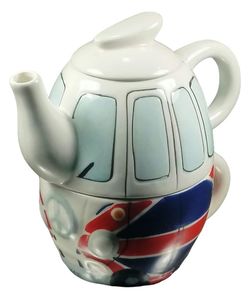 Dakota UK Flag Teapot for one