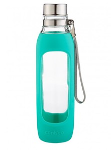 H2O Contigo Purity Glass Water Bottle - Jade