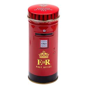 Flavour Selection: Tea Heritage Tin Post Box - New English Tea Company
