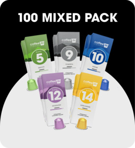 Our Most Popular Coffee Capsules: Tuesday Deal: Regular Mixed 100 Pack