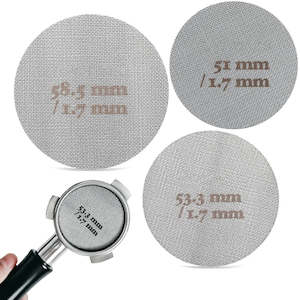 51/53.3/58mm Coffee Filter Basket 150μm Lower Screen Heat Resistant Mesh Portaf&hellip;